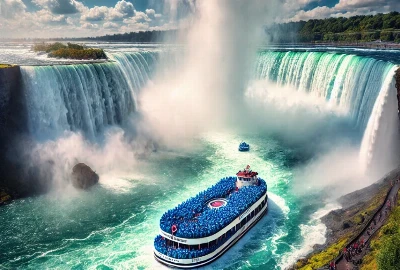 Thundering Waters: Journey Aboard the Maid of the Mist at Niagara Falls